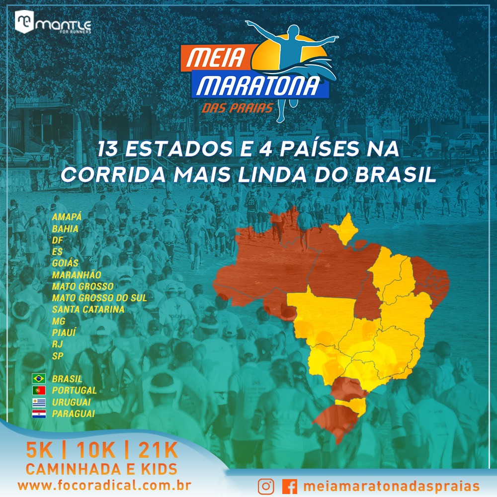 Com inscrições esgotadas, Meia Maratona contará com atletas de 13 estados em Guarapari