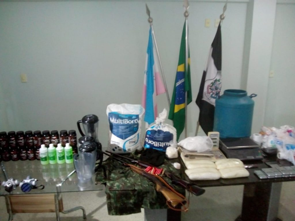 Polícia Civil de Guarapari desmonta laboratório de cocaína em Buenos Aires