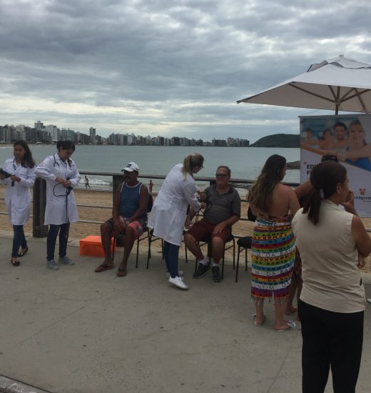 FAP GURAPARI Projeto Estação Saúde 2 - Guarapari recebe 2ª edição do Estação Saúde na Praia do Morro