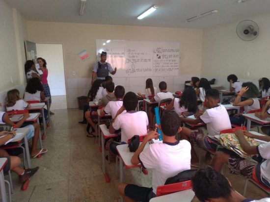 Patrulhamento Escolar retorna as atividades em Guarapari 1 IMG 20190326 WA0003