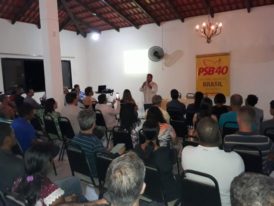 Leandro - PSB inicia o ciclo de trabalho deste ano em Guarapari