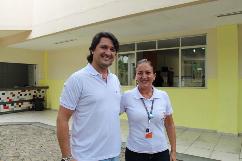 Wilson CAbral e Vanderlea 1 - Trote solidário no Adalberto beneficia mais de 600 moradores de Guarapari