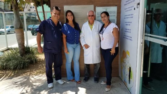 visita dr hercules hfa 1 - Presidente da Comissão Estadual de Saúde valida serviços do HFA em Guarapari