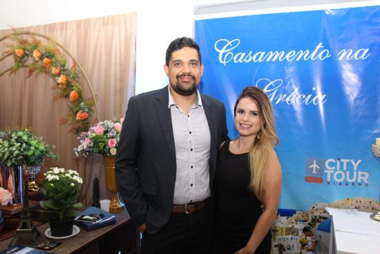 Victor e Mariana - Evento reúne profissionais e empresários do setor de festas em Guarapari