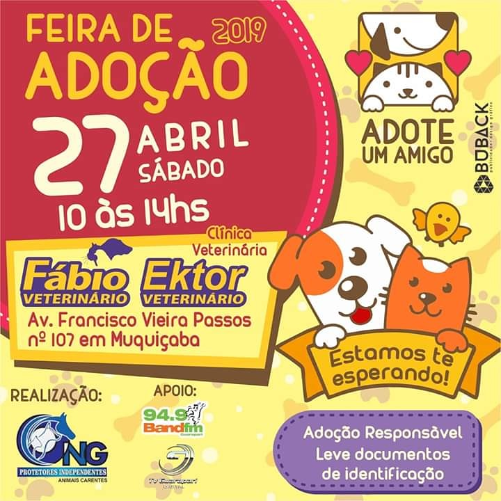 WhatsApp Image 2019 04 23 at 11.13.41 - Feira de cães e gatos busca diminuir número de animais nas ruas de Guarapari