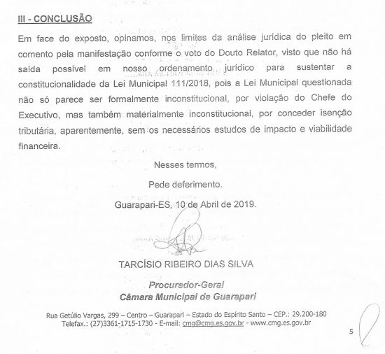 CMG TJES 01 - Câmara de Guarapari acompanha relator do TJES sobre inconstitucionalidade da Lei de Eventos