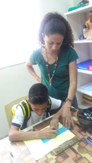 Obmep2 - Estudante deficiente visual de Guarapari é classificado para nova fase da Olimpíada Brasileira de Matemática