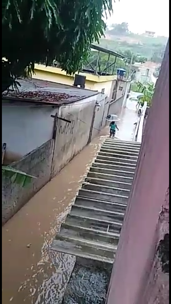 Screenshot 20190518 110349 - Chuvas: Guarapari registra dezenas de pontos de alagamento; Defesa Civil do ES emite alerta para município