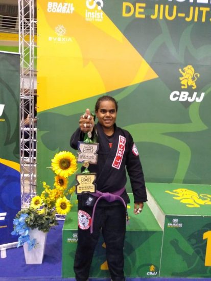 WhatsApp Image 2019 05 10 at 18.37.39 - Gari e lutadora: atleta de Guarapari é ouro no Brasileiro de Jiu-jitsu