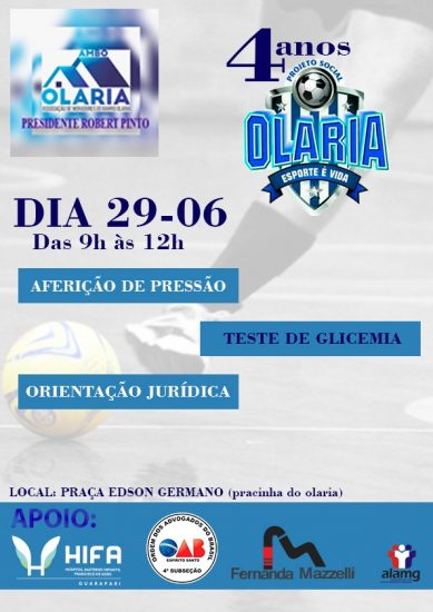 Hospital infantil de Guarapari participa de ação em Olaria 1 Ação em Olaria