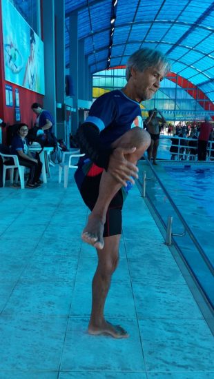 Sessé 4 - Morador de Guarapari descobre a natação como motivação na luta contra o câncer