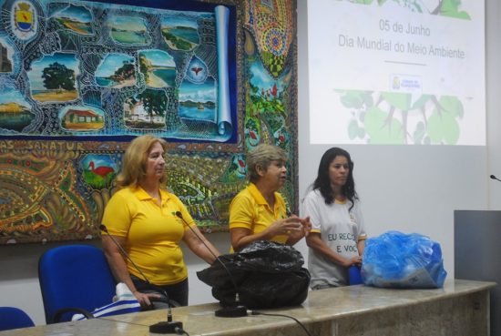 coleta1 - Câmara assina parceria para coleta de materiais recicláveis na Casa de Leis em Guarapari