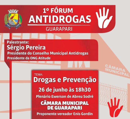 drogas - Fórum antidrogas discute sobre prevenção e políticas públicas em Guarapari