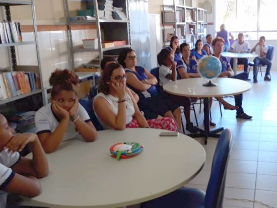 WhatsApp Image 2019 07 02 at 08.37.371 - Por meio de projeto, alunos de escola em Camurugi praticam declamação de poemas em Guarapari