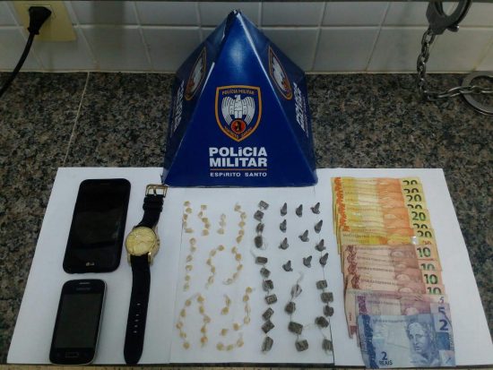 PM de Guarapari realiza apreensões durante o fim de semana 2 caso pm FINDE 1