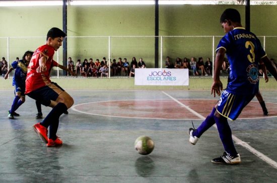 jogos juvenis - Chegou a vez da categoria juvenil disputar as finais dos jogos escolares do ES em Guarapari