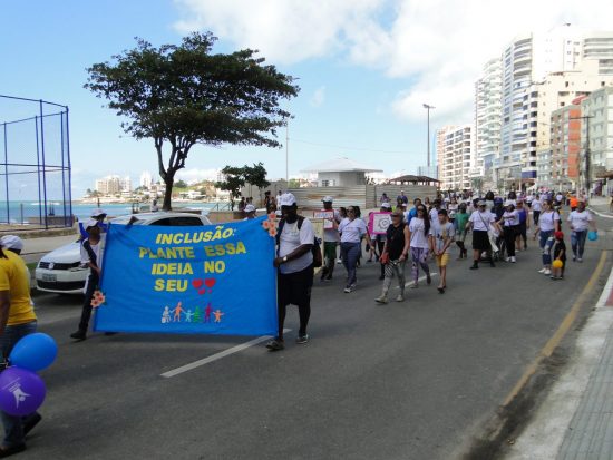 DSC06501 - IV Caminhada da Pessoa com Deficiência reuniu cerca de 200 pessoas em Guarapari