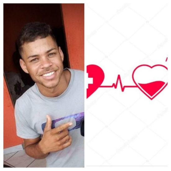 DoaçãoMatheus1 - Jovem de Guarapari necessita de doação de sangue após acidente de moto