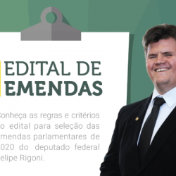 FELIPE RIGONI 12 MILHOES - Projeto do Hifa Guarapari vai receber emenda federal de R$ 203 mil