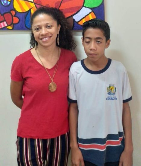 Estudante deficiente visual de Guarapari está em contagem regressiva para a final da Olimpíada Brasileira de Matemática