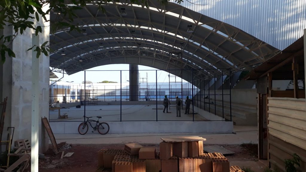 Volta às aulas: Evento marca conclusão das obras do Polivalente em Guarapari 1 Polivalente 1