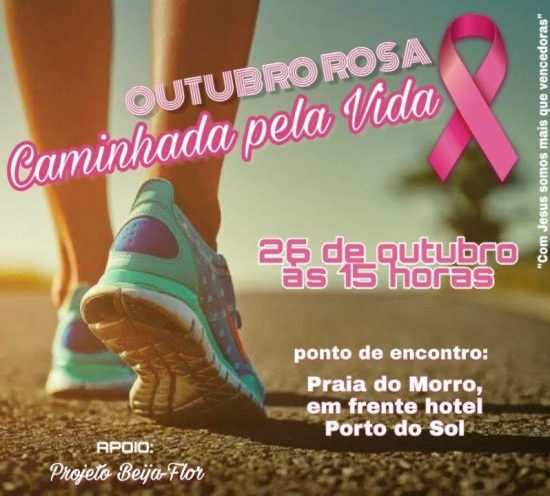 Solidariedade em Guarapari: Caminhada arrecada recursos para pacientes com câncer