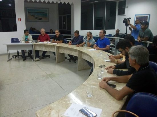 WhatsApp Image 2019 10 22 at 15.37.52 - Representantes de banco esclarecem empréstimo de R$ 45 mi em reunião com vereadores de Guarapari