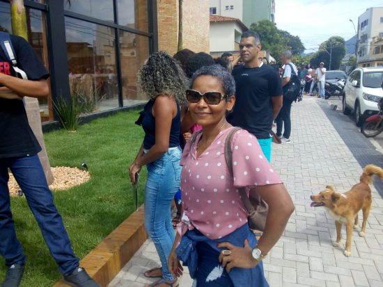 WhatsApp Image 2019 10 26 at 09.41.04 - Pré-seleção em hamburgueria provoca fila gigante em Guarapari