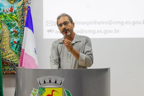 Vereador Gilmar Pinheiro - Orçamento de 2020 está em processo de análise na Câmara de Guarapari