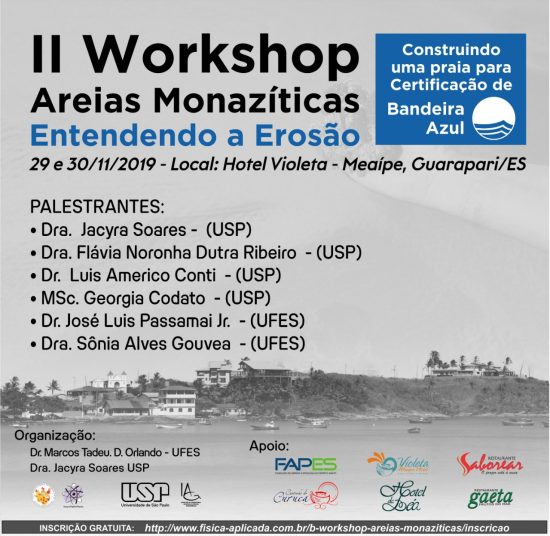 WhatsApp Image 2019 11 21 at 18.35.15 - Meaípe receberá 2º workshop sobre Areias Monazíticas em Guarapari