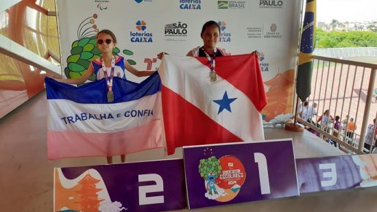 atleta anchieta - Atleta de Anchieta conquista medalha de prata em Paralimpíadas Escolares 2019