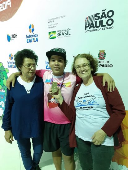 brenocosta3 - Paralimpíadas Escolares 2019: atleta de Guarapari conquista o ouro nos 100 metros Medley