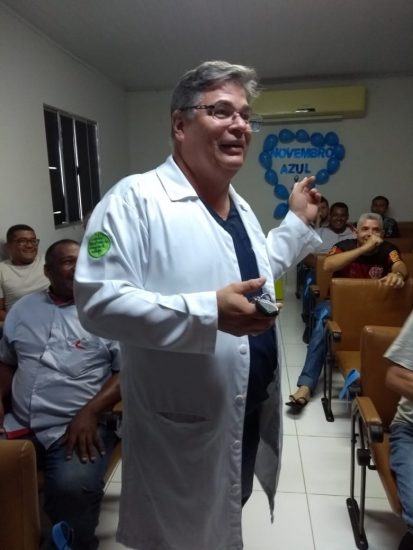Novembro azul: Empresa de ônibus de Guarapari promove palestra sobre prevenção do câncer de próstata 3 novembro1