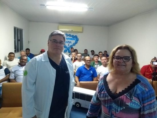 Novembro azul: Empresa de ônibus de Guarapari promove palestra sobre prevenção do câncer de próstata 1 novembro3