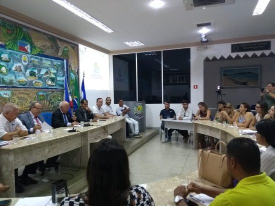 visita hospital6 - Representantes da Comissão de Saúde da Ales se reuniram com vereadores para debater a saúde pública de Guarapari e a obra do hospital municipal
