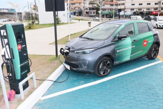 Carro elétrico - Guarapari ganha posto de recarga de veículos elétricos