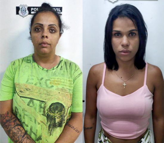 Detidas - Detidas em Guarapari suspeitas de tráfico de drogas no bairro Aeroporto