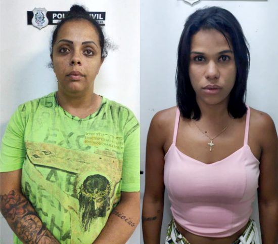 Detidas em Guarapari suspeitas de tráfico de drogas no bairro Aeroporto 1 Detidas