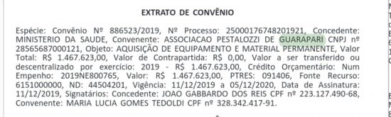PestalozziIII - Pestalozzi Guarapari receberá mais de R$ 1,4 milhão do Ministério da Saúde