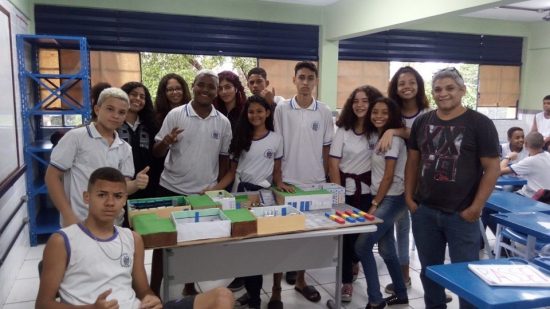 escola maquete - Guarapari: Produção de maquetes promove aprendizado de Matemática