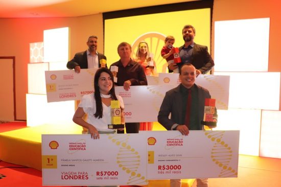 premiociencia1 - Professora de Guarapari é contemplada com o “Prêmio Shell de Educação Científica 2019”