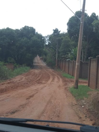 Ladeira Ilha do Sol - Morador reclama de ladeira asfaltada pela metade em Guarapari