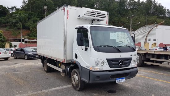 caminhão gov es - Anchieta recebe caminhão baú do Governo do Estado