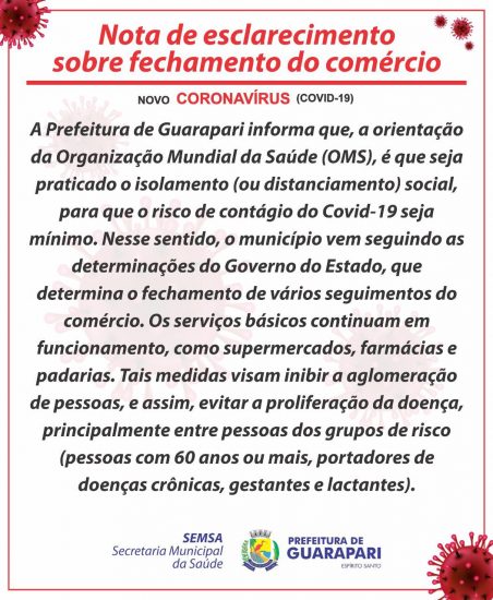 Manifestação pede reabertura dos comércios em Guarapari 2 comercio
