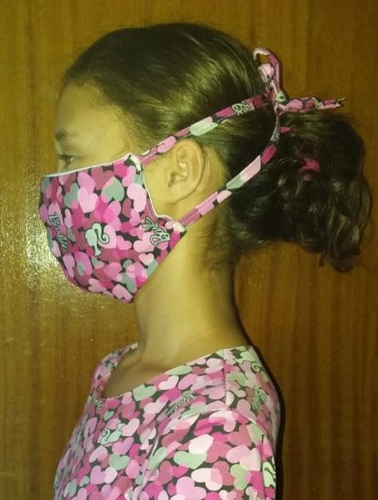 mascara 1 - Coletivo cultural que produz máscaras para doações em Guarapari precisa de tecidos