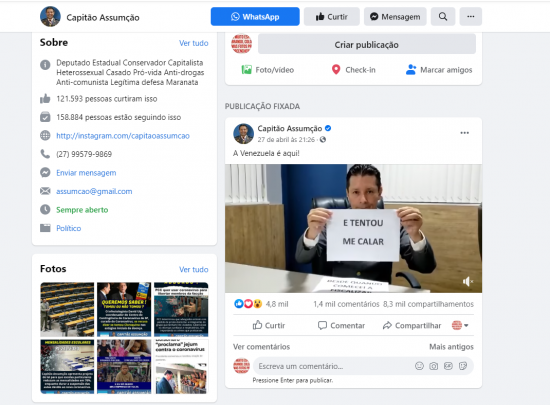 post capitão assumção 3