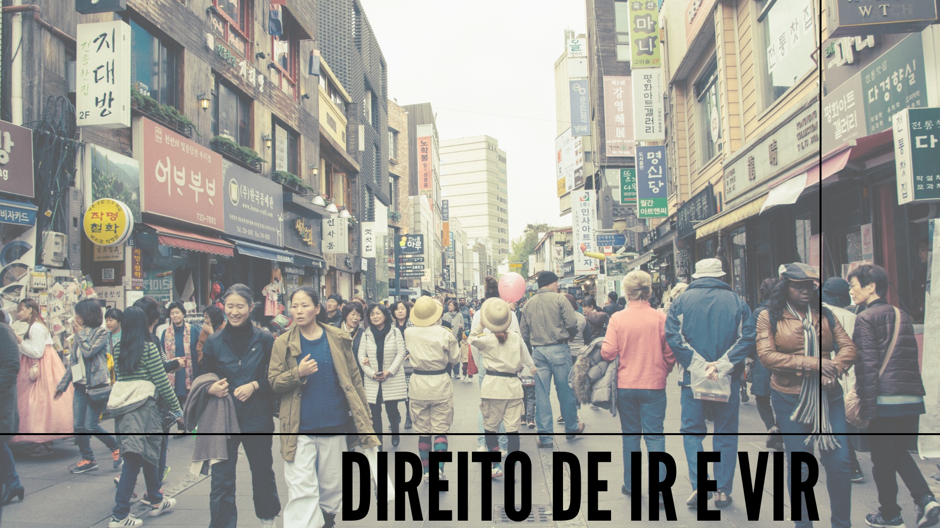 Artigo: Covid-19 x O direito fundamental de ir e vir