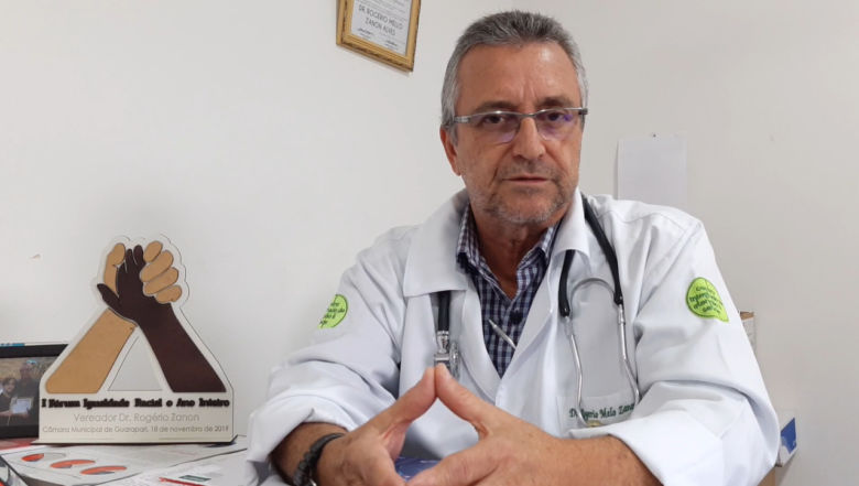 Dr. Rogério Zanon - Vereador de Guarapari divulga nota e confirma infecção por Covid-19