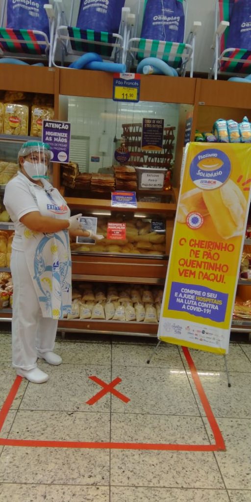Guarapari: Supermercado doará o valor das compras de pão francês para hospitais do ES