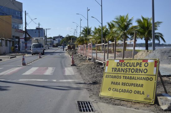 Prefeitura de Anchieta inicia segunda etapa de revitalização da orla da Praia Central